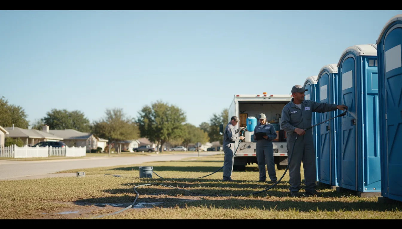 Long-Term Portable Toilet Rental in Trent, SD near me